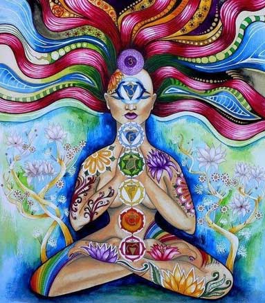 chakras y flores
