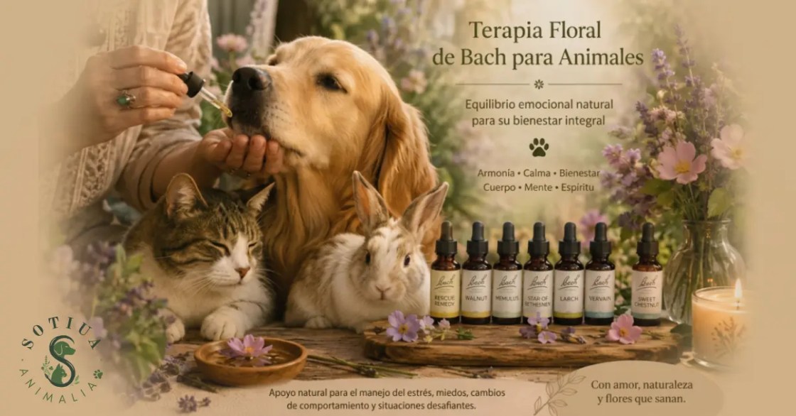 Terapia Floral para&nbsp;Animales